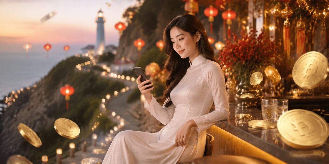 Người chơi tại Vũng Tàu đang sử dụng điện thoại di động để truy cập Trung tâm trợ giúp 7xgame